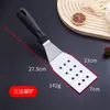 Espátula para utensilios de cocina al por mayor espátula de acero inoxidable espátula para teppanyaki espátula de cocina herramienta para bistec y barbacoa fábrica en stock