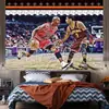 Tela de fondo de estrella de la NBA tela decorativa para mesita de noche de dormitorio de estudiante tela colgante para transmisiones en vivo de celebridades de Internet fábrica directa tapiz de Kobe