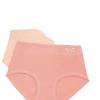 Pantaletas Sin Costuras de Seda de Hielo para Mujer, Cintura Media, Entrepierna de Algodón Puro, Tallas Grandes, Venta al por Mayor de Mascarillas para Mujer, Transpirables, Antibacterianas, Bragas Levanta Glúteos