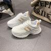 Zapatillas de Running para Mujer 2025 Nuevas Primavera y Otoño con Absorción de Impactos, Ligeras con Suela Blanda Antideslizantes Casuales Zapatos de Papá para Mujer