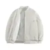 Chaqueta de trabajo estilo americano para hombre, nueva marca de moda primavera/otoño 2026, elegante chaqueta con cuello de béisbol, abrigo deportivo casual de algodón