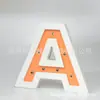 Luz de Letra LED de Madeira Luz de Letra Inglesa 26 Letras Inglesas Iluminação LED Luz Artesanal para Casa Decoração