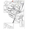 9182822 Es Adecuado para Volvo S80Ls6040 Range Rover Algodón Aislante de Sonido para Cofre Algodón Aislante de Calor Clip