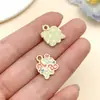 50 Sobres de Cartas Serie Día de las Madres, Flores, Colgantes de Corazón, Aretes DIY, Pulseras, Paquete de Materiales para Accesorios