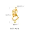 Moda amor collar de perlas hebilla conexión hebilla accesorios pulsera hebilla cierre hebilla diy cierre manual conector hebilla