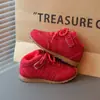 Zapatillas de Entrenamiento Alemanas de Moda para Niñas 2025 Otoño e Invierno Nuevo Estilo Retro para Niños Suela Suave Forro de Felpa Cálido Zapatillas Casuales