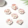 Simulación 4cm Cabeza de Rosa Holandesa Hecha a Mano Material de Flor para DIY Fabricante Venta al por Mayor Flores para Decoración de Bodas Hogar