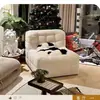 Sofá Perezoso que se puede usar para recostarse y dormir, adecuado para sala de estar, balcón, dormitorio, tatami, moderno sillón individual de ocio estilo oruga