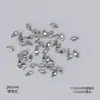 Arte de uñas circonita mini diamante corte rosa base chapada Super Flash cuadrado plano gota de agua ojo de caballo forma de corazón diamante accesorios para uñas