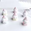 Caricatura Oveja Pequeña Helado Comida Juego Crema Gel Pasador Hecho a Mano DIY Joyería Accesorios Resina Accesorios Material Recto