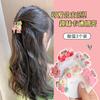 Bonita pinza de princesa pequeña para sujetar el pelo, para niña, de verano, súper bonita, para la cabeza, para bebé, horquilla para el pelo, pinza de tiburón para niños.