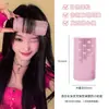Rodillos rizadores voluminosos de corona alta con flequillo de figura de ocho, rodillos autoadhesivos de gran tamaño para volumen en la raíz del cabello, longitud extendida