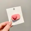 Pinzas para el cabello coloridas, artísticas y coquetas modelo 2025, pinzas de pico de pato estilo universitario para chicas dulces, pasadores para el cabello de estudiante, accesorios para el cabello de alto valor