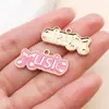 Pingente de Liga Metálica com Gotejamento Rosa de Disco de Música Fonógrafo Fita de Partitura Musical Pingente de Liga Metálica Pulseira DIY Chaveiro Acessórios de Joia