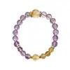 Fabricante de Pulseras de Cristal Natural para Mujer, Cristal Rosa, Cristal Blanco, Pulseras de Amatista Multigemas, Suministro para Transmisiones en Vivo, Venta al por Mayor de Joyería