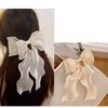 Moño Escape Princesa Pinza de Agarre Doble Cara Negro Pasador de Pelo de Alto Sentido Parte Trasera Cabeza Pinza de Tiburón Accesorios para el Cabello Sombrerería Venta al por Mayor