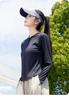 Color-combinando Protetor Solar Roupas Verão Feminino Big Hat Anti-ultravioleta Respirável Protetor Solar Roupa ao ar livre Riding Cape Canopy Jaqueta