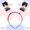 Puyixing Diadema Tridimensional de Resorte Horquilla Concierto Apoyo Periférico Imágenes