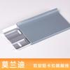 Línea de rodapié de aleación de aluminio con hebilla de doble capa, línea de pie empotrada de metal sin perforaciones, línea de pie de placa de pared