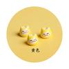 Acessórios de jóias DIY casa de gato sorte gato contas soltas cadeia de telefone móvel contas de cerâmica colorido gato ano de nascimento seguro