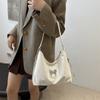 Bolso Tote Casual de Moda de Gran Capacidad 2024 Otoño Nueva Llegada Lazo Bolso de Hombro Sobaco Bolso de Hombro Bolso de Mujer