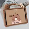 Para iPad capa protetora de silicone cartoon air3 feio adorável sapo air4/5 silicone flat 10.2/11 soft case