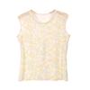 Chaleco de Algodón para Mujeres Mayores, Corte Holgado, Ropa Interior para Mujeres de Mediana Edad y Mayores, Camiseta Interior sin Mangas Talla Grande para Mamá, 100% Algodón