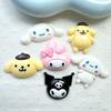 Personaje de animación creativa parche de resina accesorios de resina de dibujos animados material para funda de teléfono diy con pegamento de crema pegatina para refrigerador