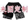 Pantalones Cortos de Verano para Comercio Electrónico Transfronterizo 2025 Estampado Digital 3D para Hombre de Doble Capa Transpirables Casuales