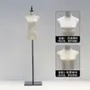 Tienda de ropa accesorios para maniquíes mujeres escaparate plataforma de medio cuerpo perchero de ropa muñeco falso maniquí de vestido de novia expositor