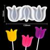 3 ou 5 folhas margarida flor flip doce pirulito molde DIY Biscoito chocolate molde bolo decoração plug-in