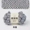 Cojín de Hilo de Bola Grande Manta Tejida a Mano Material para Colcha DIY Cubierta de Manta Hilo con Pompón Cojín Tipo Saco de Frijoles
