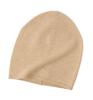Venta al por mayor de fábrica sombrero liso de cachemira para hombre y mujer otoño e invierno nuevo tejido coreano cálido sombrero de cachemira sombrero