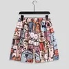 Shorts de playa de talla grande, holgados y modernos para hombre en Tailandia, shorts casuales de secado rápido para vacaciones en la isla de Sanya