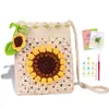 Paquete de Materiales de Crochet Más Vendido de Amazon Serie de Plantas Adornos de Flores en Maceta Regalos Soporte Dropshipping