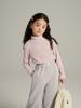 Camisa de otoño e invierno para niñas 2023, nueva camisa de cuello alto informal para niños, camisa de terciopelo Aoli para bebés