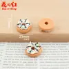 Funda para Teléfono de Resina de Donas Dulces DIY Accesorios de Pegamento de Crema Joyería de Resina Decoraciones de Goteo de Aceite Accesorios para el Cabello Llavero