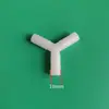 Accesorios para rociadores automotrices para camiones y vehículos de servicio pesado, conectores de manguera de rociador de plástico tipo T recta, tipo Y, de tres vías, de cuatro vías y con púas