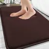 Alfombra Alfombrilla Gruesa de Espuma Viscoelástica Transfronteriza, Suave Alfombrilla de Puerta de Baño de Secado Rápido, Alfombrilla Antideslizante para Baño, Alfombrilla Absorbente para Piso