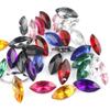 9*18 Acrílico No Poroso Marqués Fondo Puntiagudo Pedrería DIY Funda para Teléfono Móvil Pegatinas de Belleza Diamante Ropa Zapatos y Sombreros Bolsos Accesorios