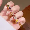 Pulsera Súper Brillante de Diamantes Completos, Cubo de Azúcar Colorido y Perlas, para Mujer, Joyería de Mano Exquisita y de Moda, Accesorio Versátil de Lujo Ligero