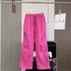 Pantalones casuales tipo paracaidista sueltos para hombre y mujer, funcionales, cortavientos e impermeables, estilo montaña, para exteriores, otoño 13208