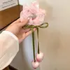 Colección de scrunchies de verano: versátiles ligas coreanas para el cabello, cuerdas para el cabello estilo universitario fresco, accesorios elásticos para el cabello, accesorios para la cabeza para mujeres