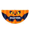 Bandeiras Cruzadas Temu de Halloween em Forma de Leque, Bandeiras de Jardim, Decorações Penduradas, Decorações de Cerca, Bandeiras Semicirculares Externas