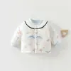 Ropa Acolchada de Algodón para Bebé Jingqi, Chaquetas Acolchadas Gruesas y Cálidas de Algodón para Bebé de Otoño e Invierno, Tops Acolchados y Chaquetas Acolchadas de Algodón para Recién Nacidos