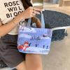 Bolso de Lona de Moda para Mujer 2026 Nuevo Modelo Bolso Tote Bolsa para Lonchera Minibolsa de Mano Bolsa para Almuerzo de Estudiante y Viajero al por Mayor