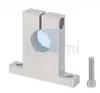Suporte de Eixo Guia Tipo T G08 Suporte de Eixo Linear Assento de Fixação de Eixo Linear SHSTA SHSTAH Carcaça de Rolamento Liga de Alumínio