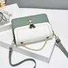 Bolso de Piel Genuina para Mujer, Bolso de Hombro de Lujo Ligero, Bolso de Nuevo Estilo para Mujer, Bolso de Mano con Cadena a la Moda, Bolso Cruzado Versátil para Niñas