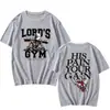 Camiseta Impresa Su Dolor Tu Ganancia Lord Gimnasio Hombre Fuerte Gráfico Camiseta Streetwear Hip Hop