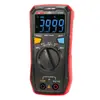 Multímetro Digital Uliide Ut123 con Rango Automático, Detección de Voltaje Ncv, Medición de Temperatura, Tester Eléctrico Portátil con Pantalla Digital